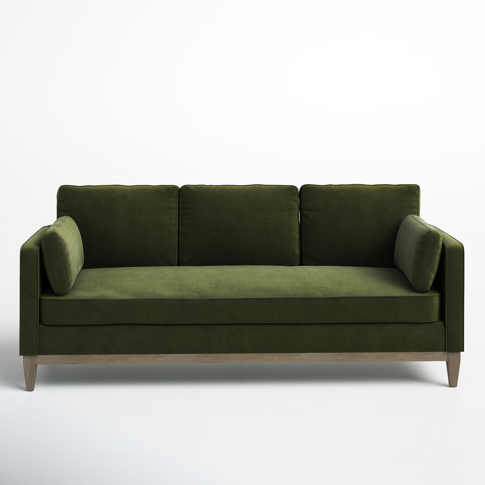 84-Inch Velvet Couch by Pera